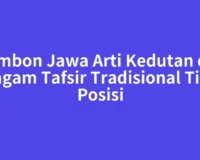 Primbon Jawa Arti Kedutan dan Ragam Tafsir Tradisional Tiap Posisi