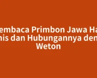 Membaca Primbon Jawa Hari Kamis dan Hubungannya dengan Weton