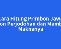 Cara Hitung Primbon Jawa Weton Perjodohan dan Membaca Maknanya