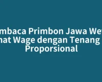 Membaca Primbon Jawa Weton Jumat Wage dengan Tenang dan Proporsional