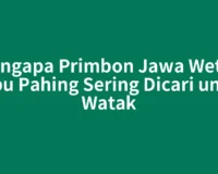 Mengapa Primbon Jawa Weton Rabu Pahing Sering Dicari untuk Watak